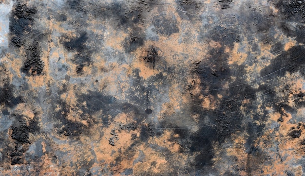 Rusted metal background