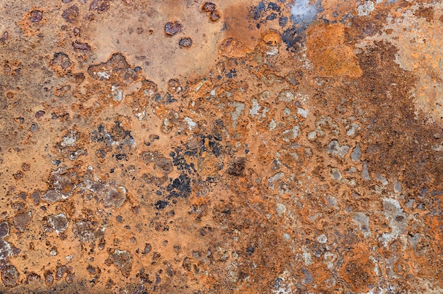 Rusted metal background