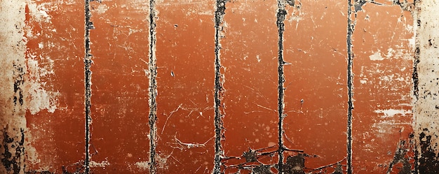 a rusted metal door with a rough textured surface