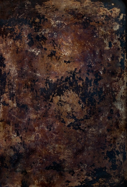 Rusted metal surface