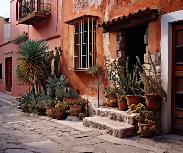 The rustic charm of Mexican pueblos