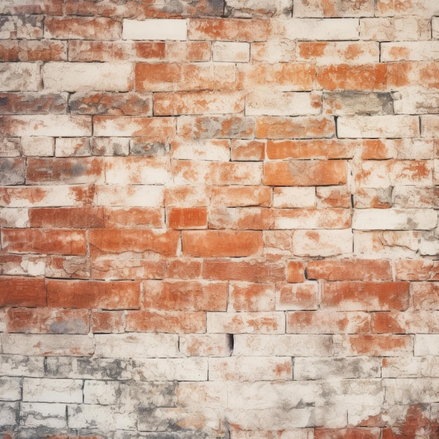 Rustic Elegance Enhancing Interiors with an Old Patterned Brick and Stone Wall