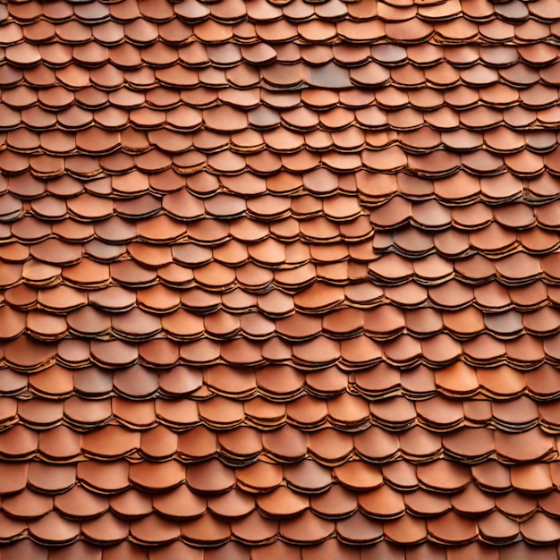 Rustic Elegance Red Brick and Roof Tile Harmony