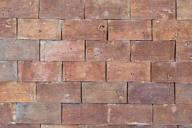 Rustic exposed brick texture for background