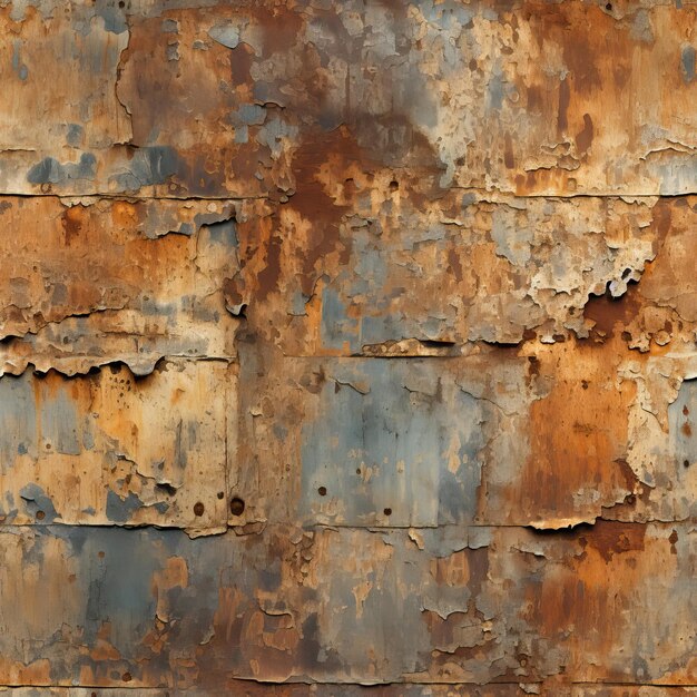 Rustic Metal Wall Background