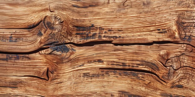 Photo rustic oak wood grain texture for backgrounds and design generative ai