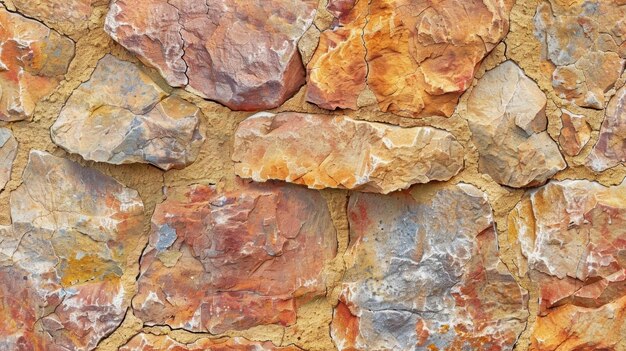 Rustic Stone Wall Texture