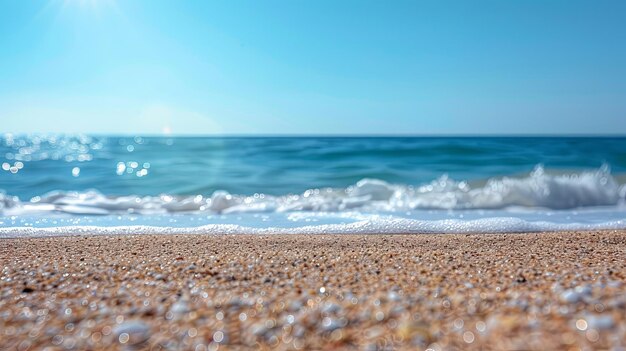 Rustic summer greeting on a peaceful beach