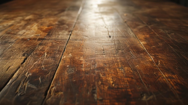 Rustic Wooden Surface Texture