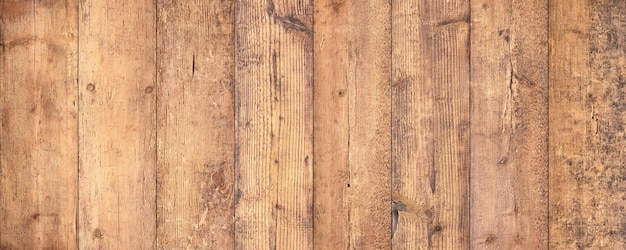 Rustic wooden table wood texture top view