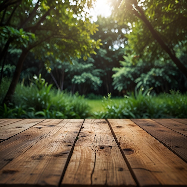 Rustic Wooden Tabletop Display Embracing Natures Textures in Your Home Interior Design for Spring and Summer