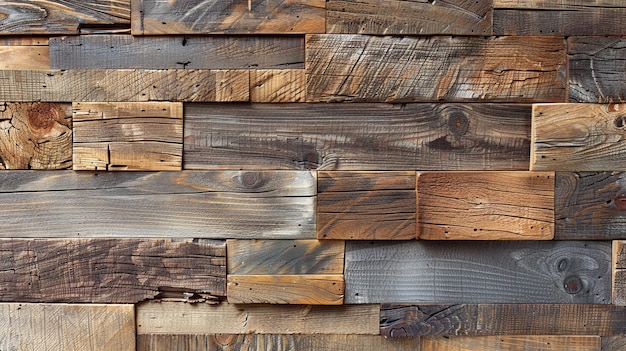 Rustic Wooden Wall Paneling