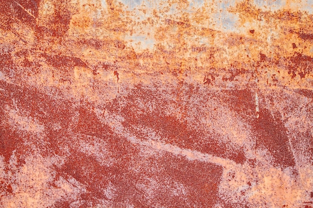 Rusty metal flat surface background