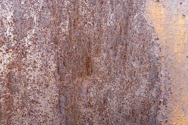 Rusty metal plate background material