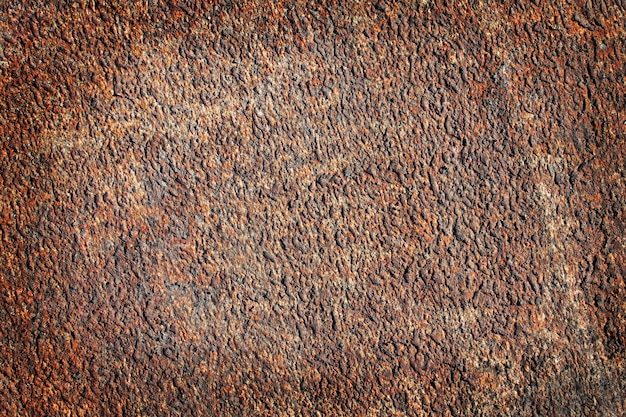 Rusty metal plate