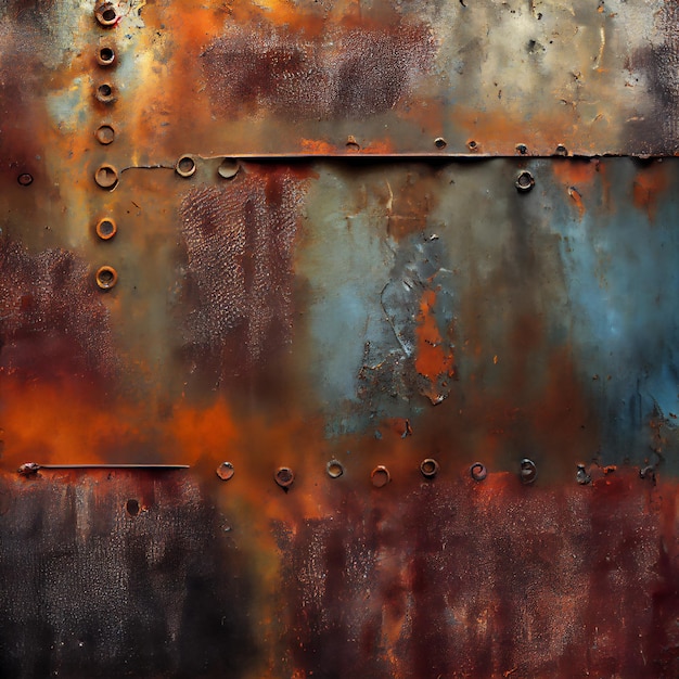 Rusty metal texture