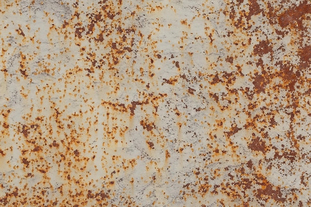 rusty and peeling metal background