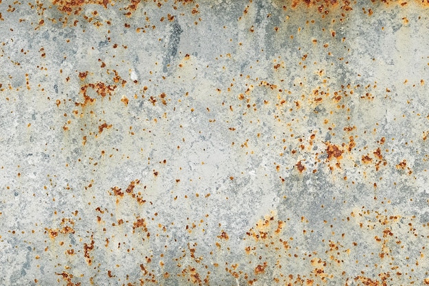 rusty and peeling metal background