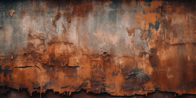 A rusty wall with the word " smudge " on it