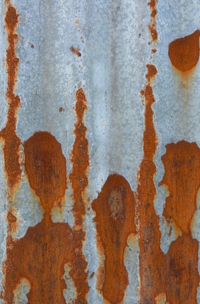 Rusty Zinc sheets background