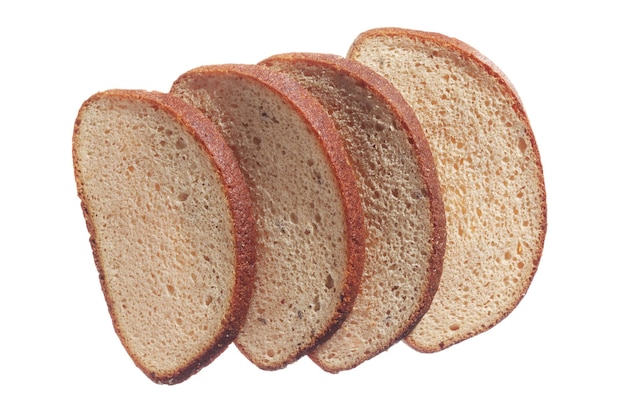 Rye bread slices