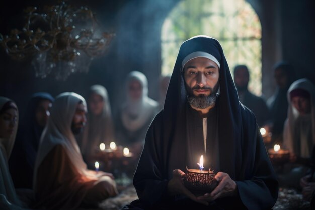 Sacred beginnings islamic new year muharram marking the start of the islamic lunar calendar with reflection renewal and spiritual devotion among muslim communities worldwide