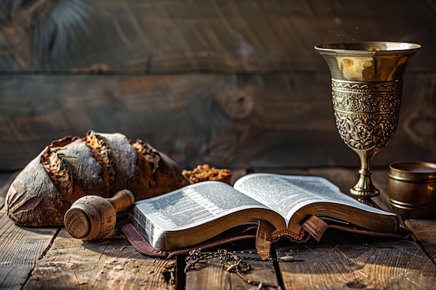 sacred_bible_wooden_table_light