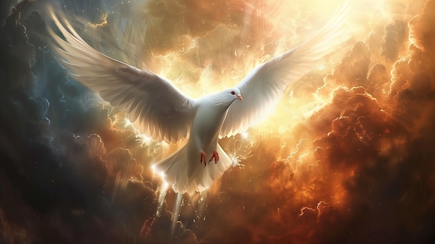 Sacred Dove Symbol of Divine Presence and Holy Spirit