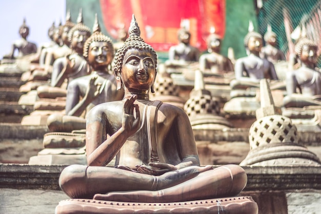 The sacred Gangarama temple at Colombo Sri Lanka