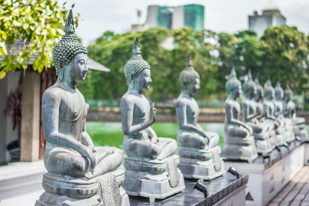 The sacred Gangarama temple at Colombo Sri Lanka