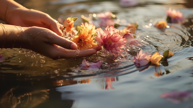 Sacred Water Blooms