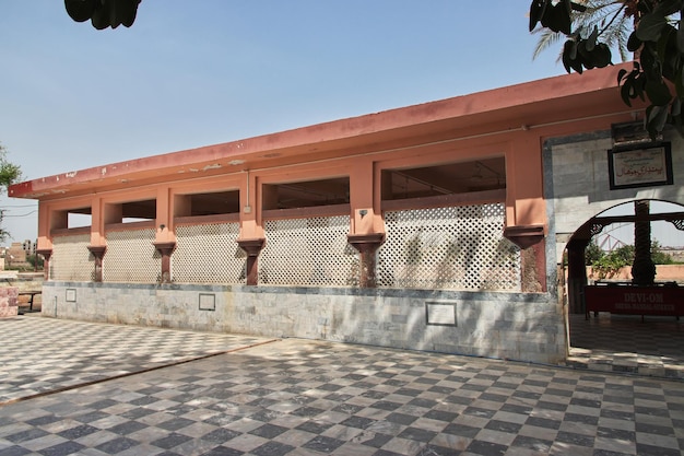 Sadhu Belo a vintage Hindu temple in Sukkur Pakistan