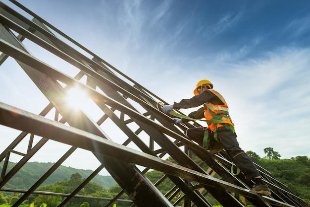 Safety body construction, Working at height equipment.