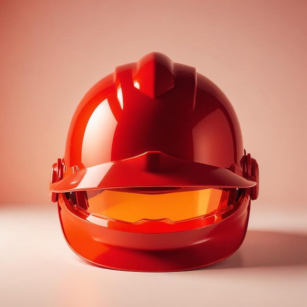 Photo safety helmet isolated on background