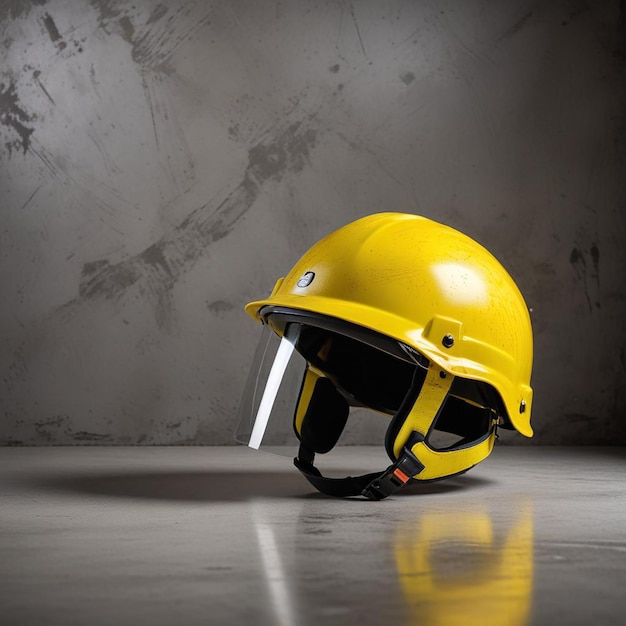 Photo safety helmet isolated on background