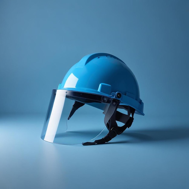 Photo safety helmet isolated on background