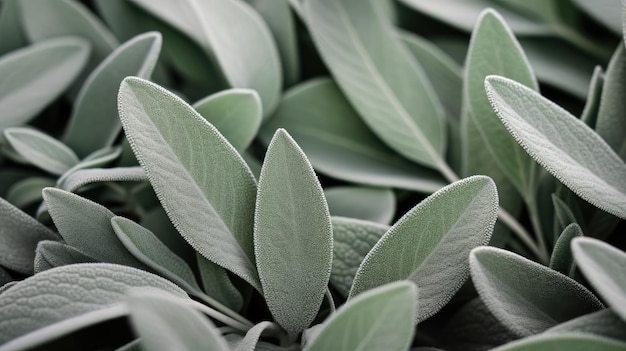 Photo sage leaves