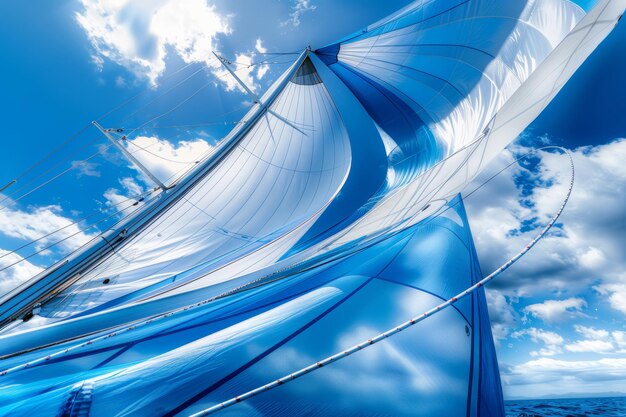 Sail in the wind capturing the grace and strength of sailing summer olympic sport inspiration