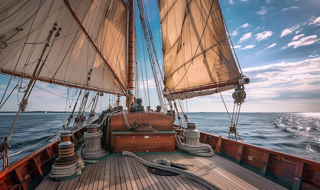 a sailboat with a sail that says quot sail quot on it