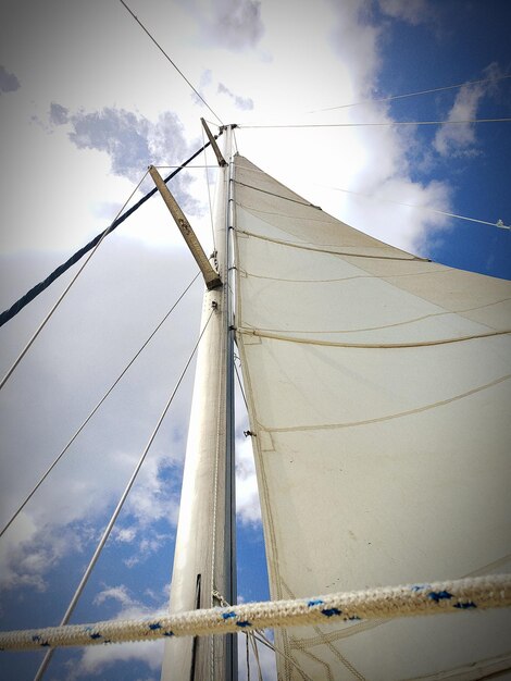 Photo sailing in the caribbean on a beautiful day