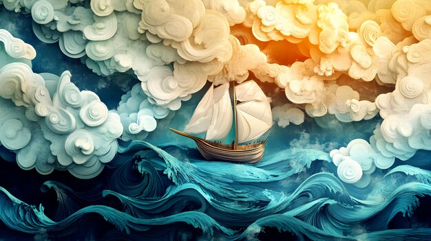 Sailing to Infinity with Paper Sails