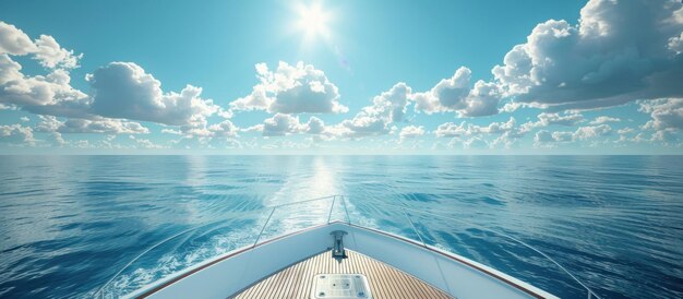 Sailing into the Sunset on a Luxury Yacht