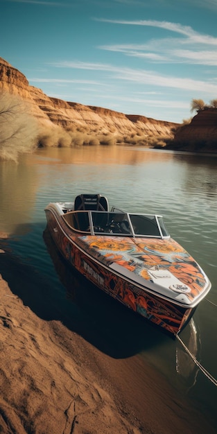 Sailor Jerry39s Wakeboard Boat On Colorado River In Topock Arizona