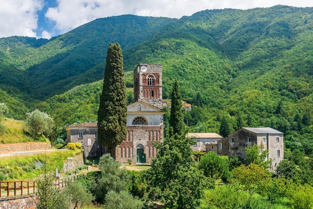 Saint Andrew Abbey in Borzonasca is a ancient place of worship declared national monument.