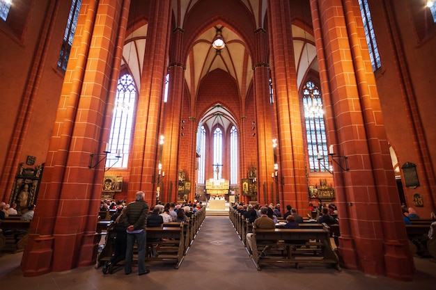 Saint Bartholomew Frankfurt Cathedral interior