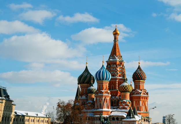 Saint Basil's Cathedral architecture background hd