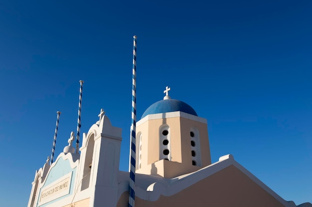 Saint Dimitrios Oia Holy Orthodox Church on Santorini island Greece