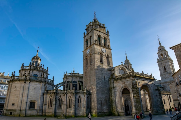 Saint Mary's Cathedral or Lugo Cathedral in Galicia Spain