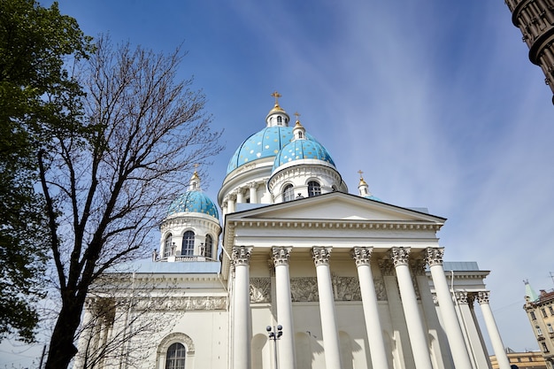 Saint Petersburg, Russia The Trinity Cathedral Guards Izmailovsky Regiment