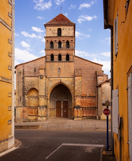 The Saint Quitterie Church in the town of Aire sur l'Adour New Aquitaine France